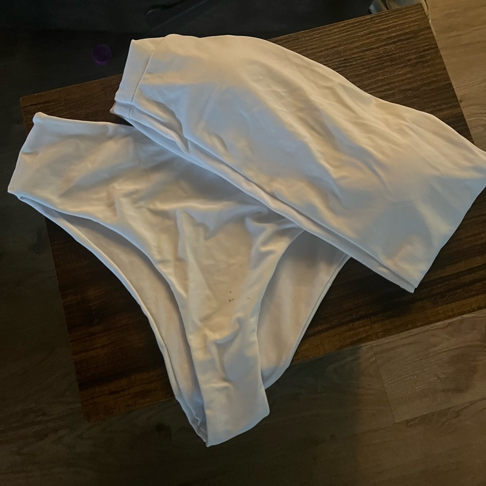 White bikini